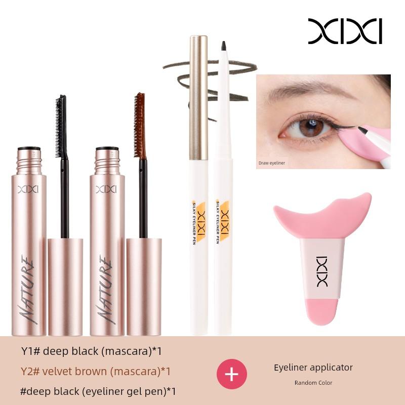 Xixi Mascara Set, Long-Lasting, Thick, Curling, Long-Lasting, Waterproof, Sweat-Proof, Non-Smudge-Proof, Ultra-Natural, Fake Authentic Product