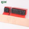 36pc Carbon Steel Leather Stamping Kit, Alphabet A-Z, Numbers 0-9, Symbol, DIY Leathercraft Plastic Wood Engraving Punch Set