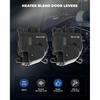 LUJUNTEC 2PCS Blend Door Actuator Replaces 604-021 Replacement For 2007-2011 for Chrysler 2007-2011 for Dodge 2010-2016 for Jeep, Air Door Actuator,