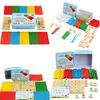 Magnetic Math Stick Box Colourful Wooden Counting Set For Kids Math Learning