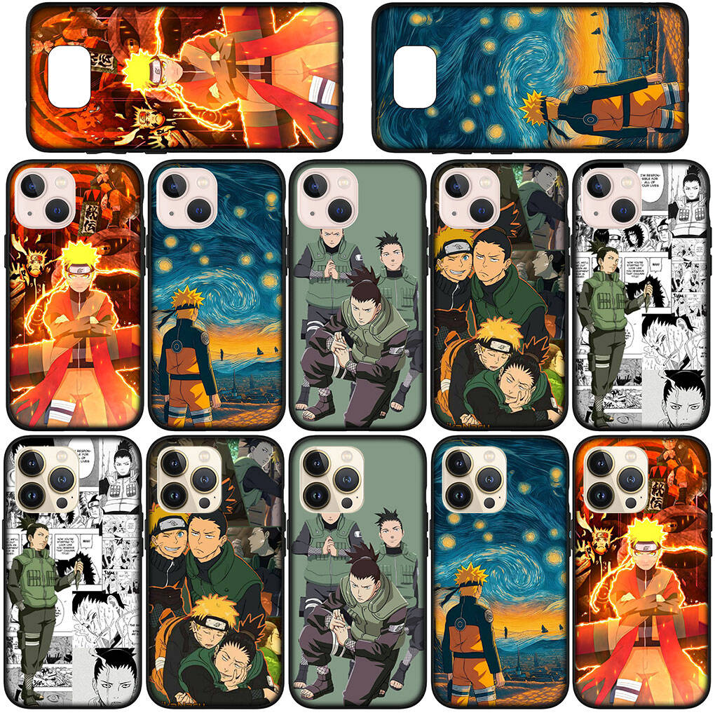 Phone Case for Samsung Galaxy S25 S23 S24 Ultra FE Plus A05 A06 A15 A16 A36 A37 A35 A54 A55 A56 A57 A25 A26 A53 A17 Nara Shikamaru Anime Naruto Cover