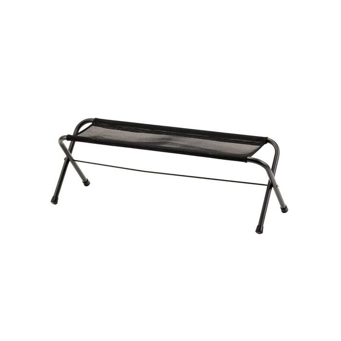 Snow Peak Mesh FD Bench Black LV-071M-BK 1,095x330x360(h)mm