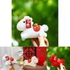 Year Of The Horse Plush Animal Toy With Short Pile Fabric For Desk Decor And Gift