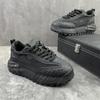 Fashion Men's White Sneakers 2025 Summer New Breathable Mesh Hollow Chunky Running Shoes Comfortable Luxury Lace Up Outdoor Casual Shoes