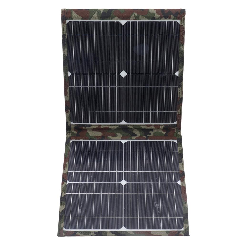 Camo Foldable Solar Panel 18V 36W Energy Saving Monocrystalline Silicon Material Portable Solar
