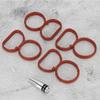 Intake Manifold Swirl Flap Delete Blank Plug Bung with Gaskets Fits for 1 Series E81 E87 E88  N47