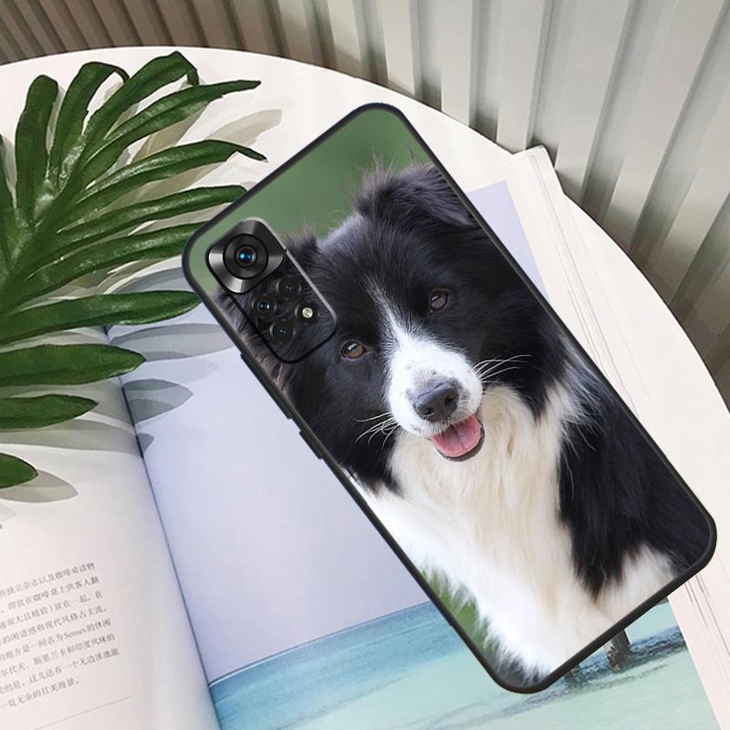 Border Collie Hund Hülle Für Xiaomi Redmi Note 14 13 10 11 12 15 Pro Plus Hülle Für Redmi 15C 14C 10C 12C 13C 15