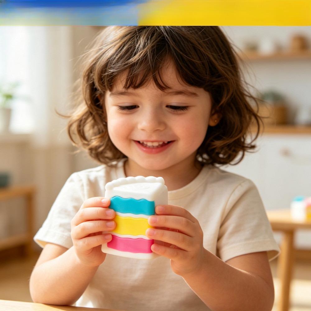 Neues Nee Doh sensorisches Quetschspielzeug, Fidget Toy für Kinder und Erwachsene zur Stressbewältigung