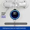Shower Led Water Thermometer With Temperature Display, 0-99°C Range Stainless Steel Abs Pc Leak-Proof