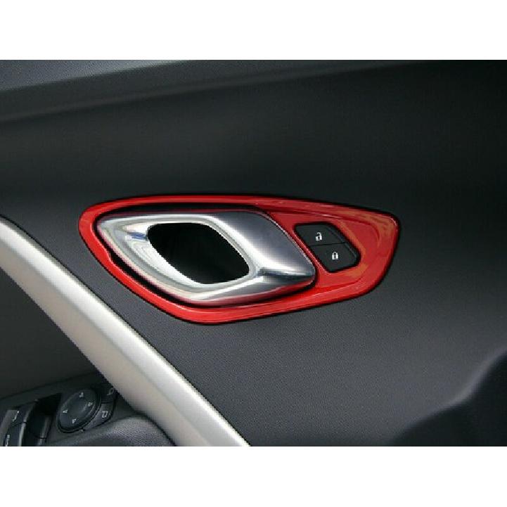 Interior Door Handle Switch Bowl Cover Trim for Chevrolet Camaro 17+ Accessories