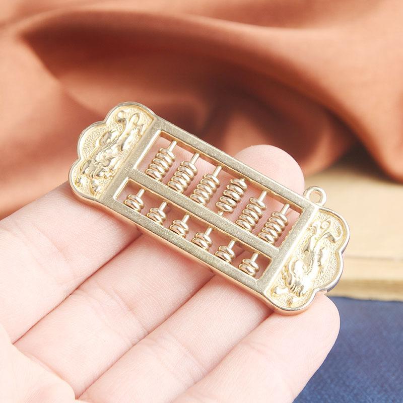 

Тан Тэн Медный Дракон и Феникс Абак Брелок Подвеска Счастливый Пиксю Абак для Активности Подвеска в Стиле Гочао Подвеска Маленькая Бронзовая