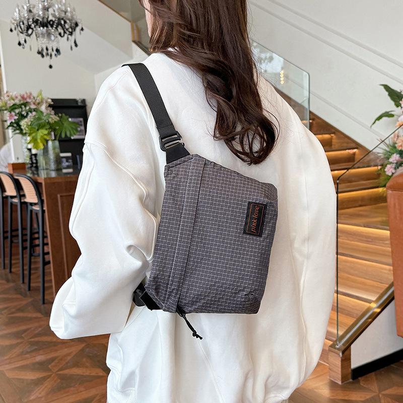 Shoulder Bag Men's Sports and Casual Crossbody Bag Women's Versatile Mobile Phone Bag Simple and Fashionable Lightweight Shoulder Bag