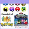 Magický Pokémon 7 cm Kapesní příšerka Míč Hračka Sada ABS Materiál 8 Kusů