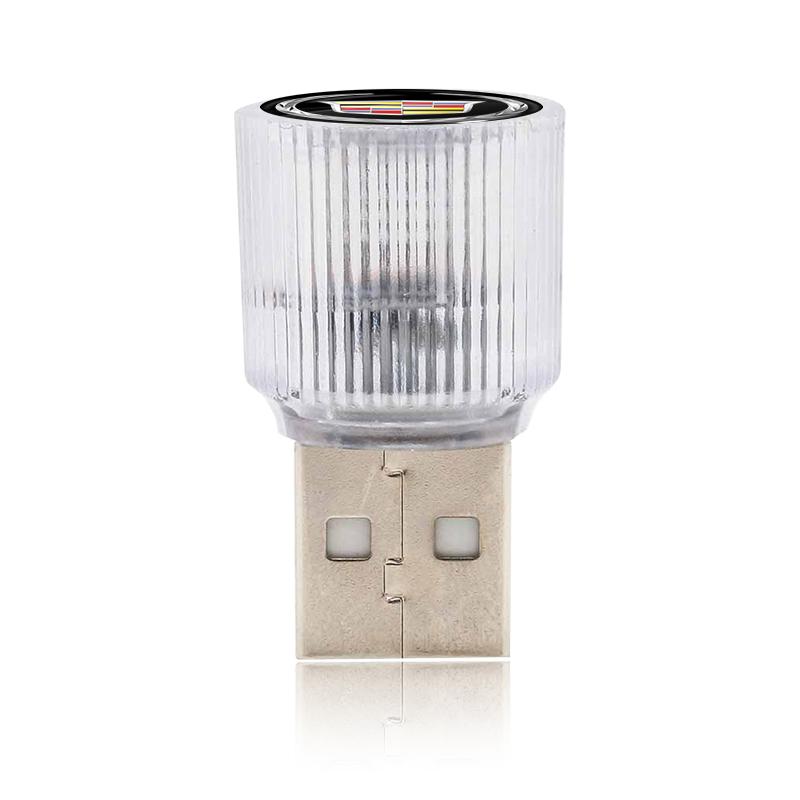Car Mini USB LED Ambient Light Decorative Atmosphere Lamp For Cadillac CT5 CT6 CTS Seville ATS CT4 Celestiq Ciel Escala SRX XT4 XLR ELR Elmiraj EXT
