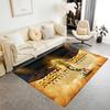 Man City Player Action Floor Rug Office Rug Design for Game Room Study room Entryway Decorate room Antislip Carpet Office home decor
