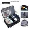 Large-Capacity Expandable Business Travel Backpack for 17.3 Inch Laptop