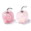 7-Piece Gemstone Mini Pumpkin Set - 20mm Chakra Healing Decor for Thanksgiving & Halloween
