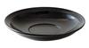 Shikkodo "Yamanaka Lacquerware" 4.2" Tea Tray, Daruma Shape, Black Lacquer (1 Piece) ST-05-2