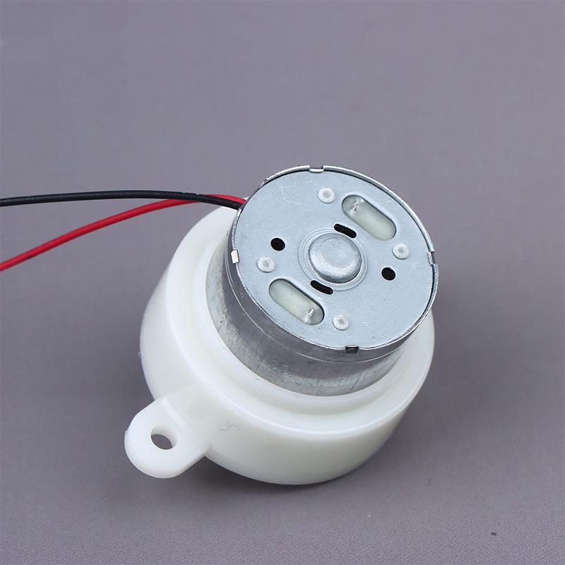 Dc 3V-7.4V 5V 12Rpm Slow Speed Mini 300 Gear Motor Micro 32Mm Plastic Gearbox Gear Reduction Motor Diy Stage Lights Toy Model