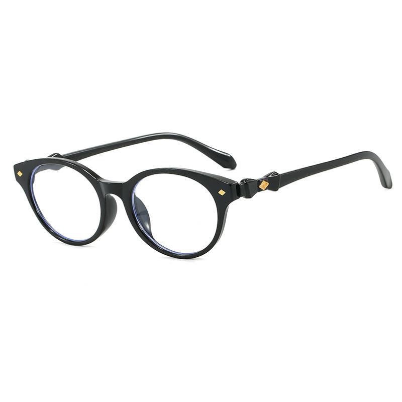 Saturn nerd glasses frame new anti-blue glasses frame can be equipped with myopia women's plain flat glasses personality
