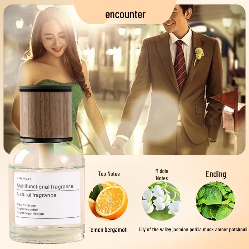 Men's Luxury Car Air Freshener: Long-lasting Light Scent Perfume Ornament for Car Interiors