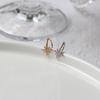 Tourasse Silver Minimalist Earrings, Ear Cuff, Bracelet, Gold, Women's