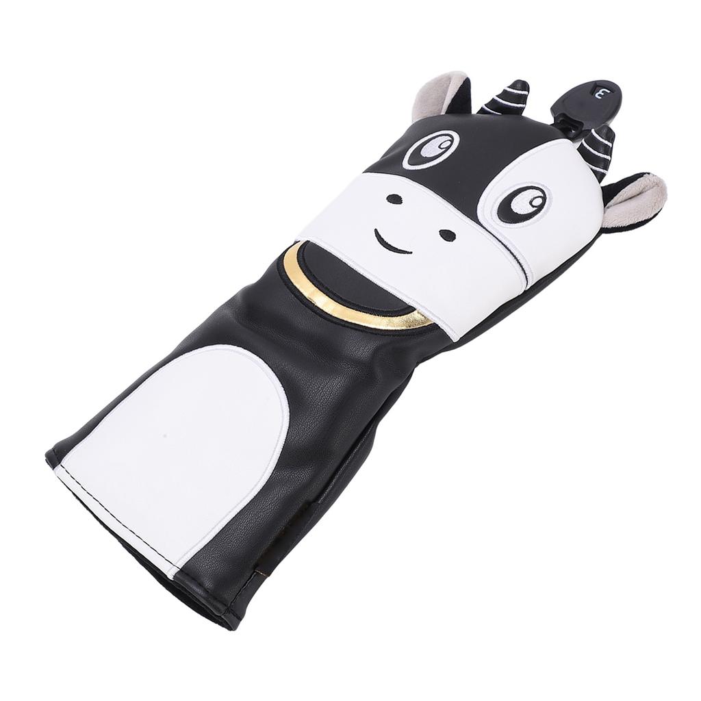 Pokrowiec na główkę kija golfowego Pokrowiec na główkę drivera z piłką PU Pokrowiec na putter z kreskówką Wodoodporny do treningu