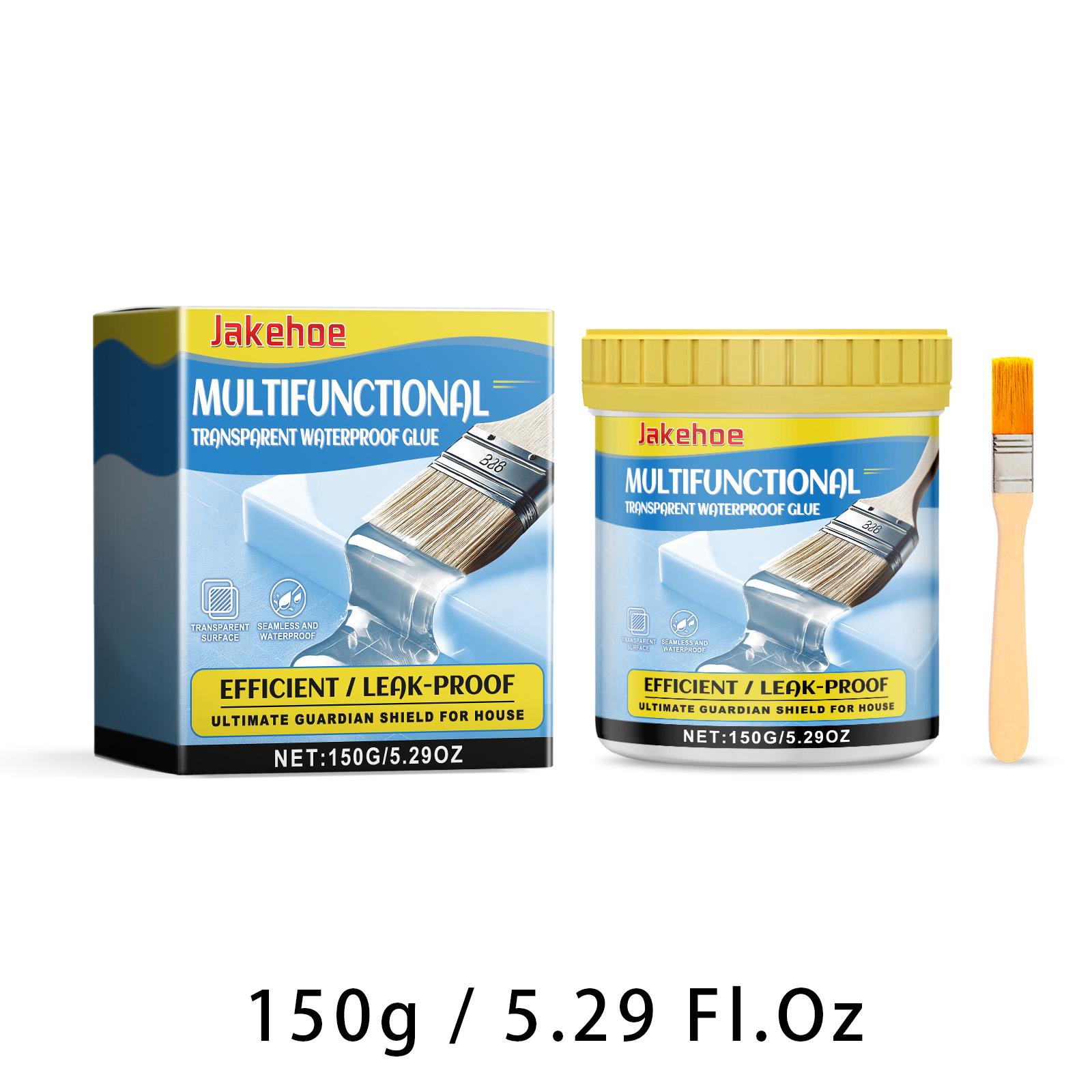 

Transparent Waterproof Sealant Adhesive for Leaks Repair Concrete Crack Filler DIY Window Bathroom Pool Waterproofing Coating