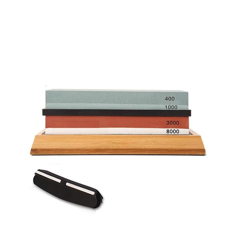 Ruhann White Corundum Double-Sided Sharpening Stone Set