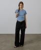 Peulibeo07 Pintuck Wide Denim Pants [Frsp05Dp03]_Indigo