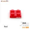 High-Quality 30Pcs/Lot Self-assembly High-Quality Blocks High-Quality Building Construction Pieces High-Quality Thin High-Quality 2X2 High-Quality