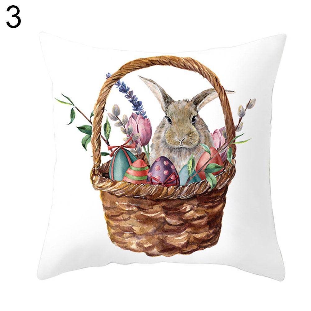 DYS Home Decor Пасхальный кролик велосипед наволочка подушка домашний диван автомобиль декор