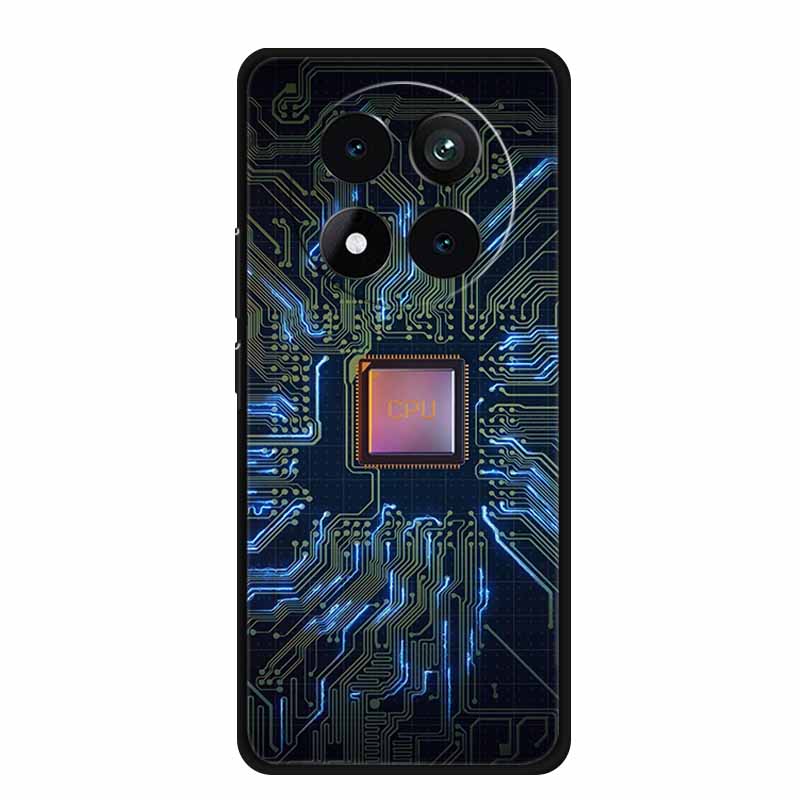 Phone Case For Xiaomi Redmi Note 15 Pro 5G Back Cover Case Black Silicone Soft Funda For Redmi Note 15 Pro Plus Case Coque Shell