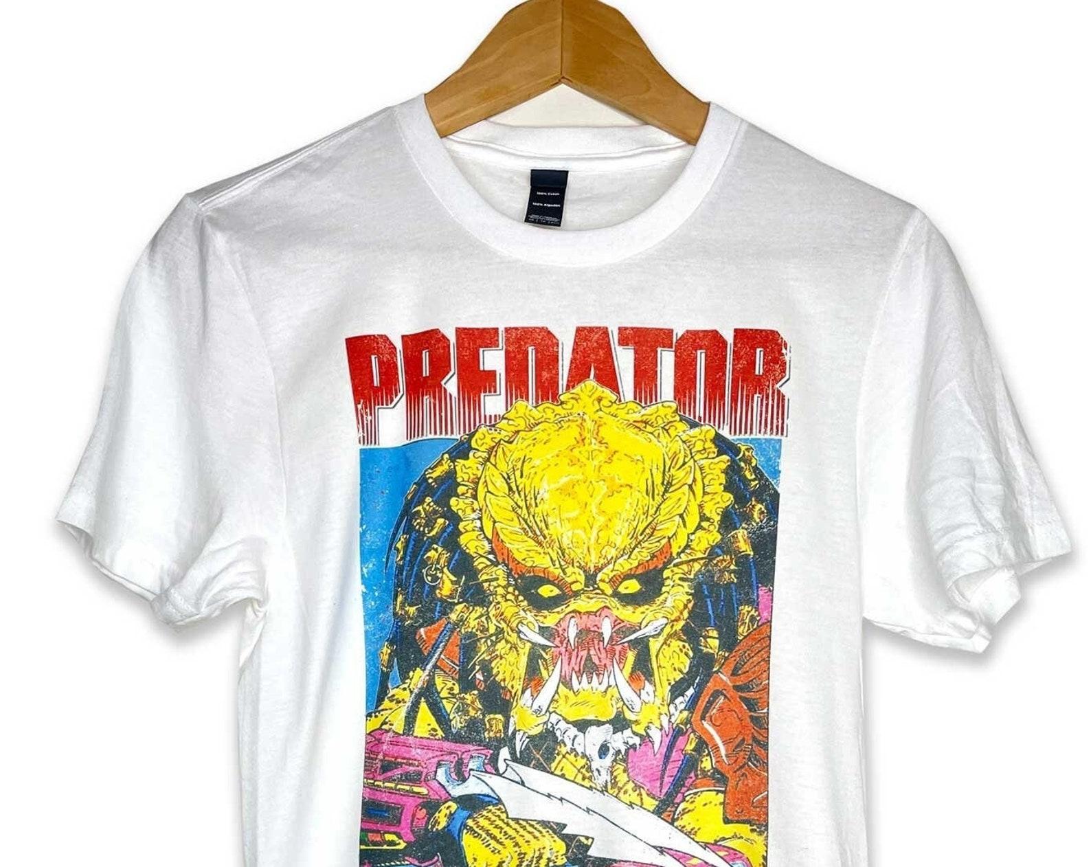 PREDATOR T-shirt - 80s Vintage Movie - Predator Tee L