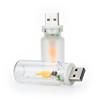 Retro USB LED Filament Nachtlicht Gelb Warm Glühbirne Beleuchtung Flamme Umgebungslicht Für Heimdeko Notbeleuchtung