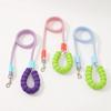 Pet Dog Leash with Dopamine Foam Handle Anti-Slip Reflective Nylon Training Walking Lead for Small Medium Large Dogs Outdoor