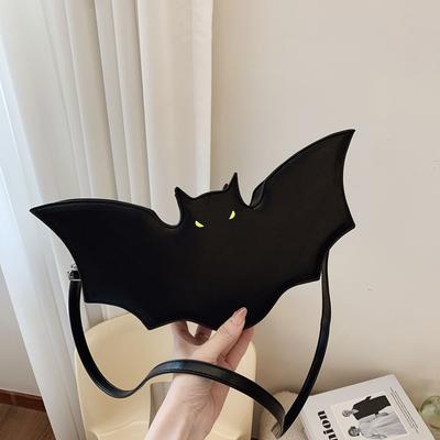 Halloween Bat Bag 2025 New European and American Fashion, Fun Personality, Versatile, One-shoulder, Cross-Arm Bag, PU