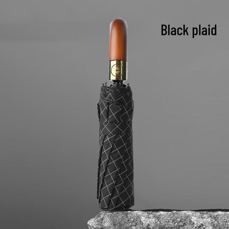 Мужской автоматический складной зонт с 10 ребрами