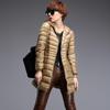 Ultra Light Women's Down Jackets  Down Coat Long Puffer Jacket This Hooded Coat
