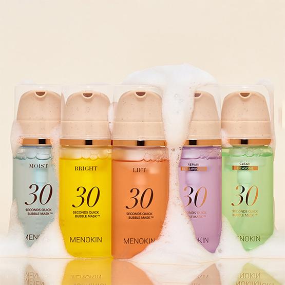 Купити [MENOKIN] 30 Seconds Quick Bubble Mask #CLEAR 95ml за ціною