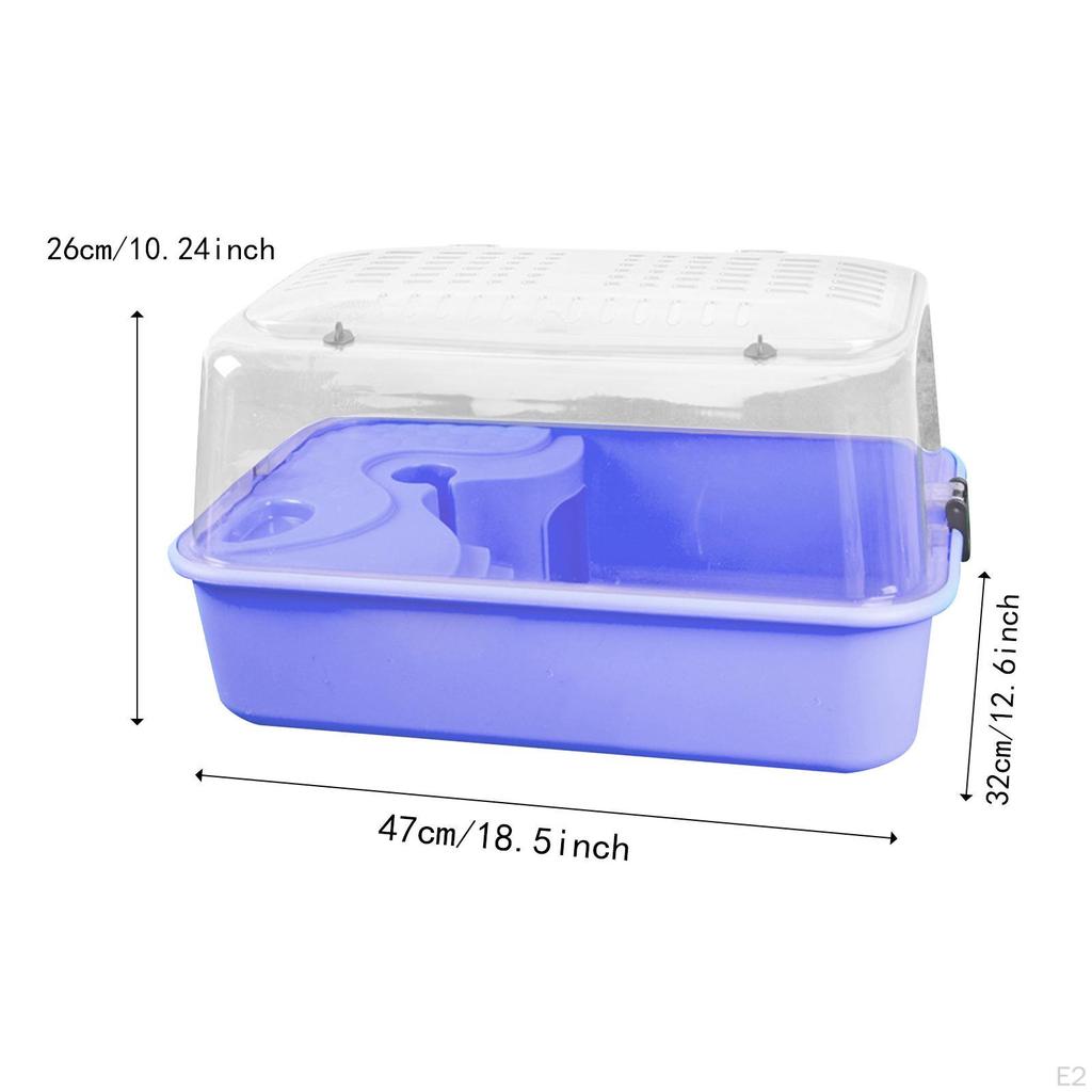 Hamster Cage Exercise Playing House Portable Activity Transparent Cover Small Pet Supplies Outgoing