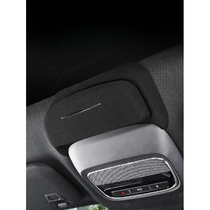 

Для Xpeng G6 2025 2024 Автомобильный бокс для очков Замшевый чехол для солнцезащитных очков на люк Держатель для хранения очков Автомобильные аксессуары для интерьера чёрный