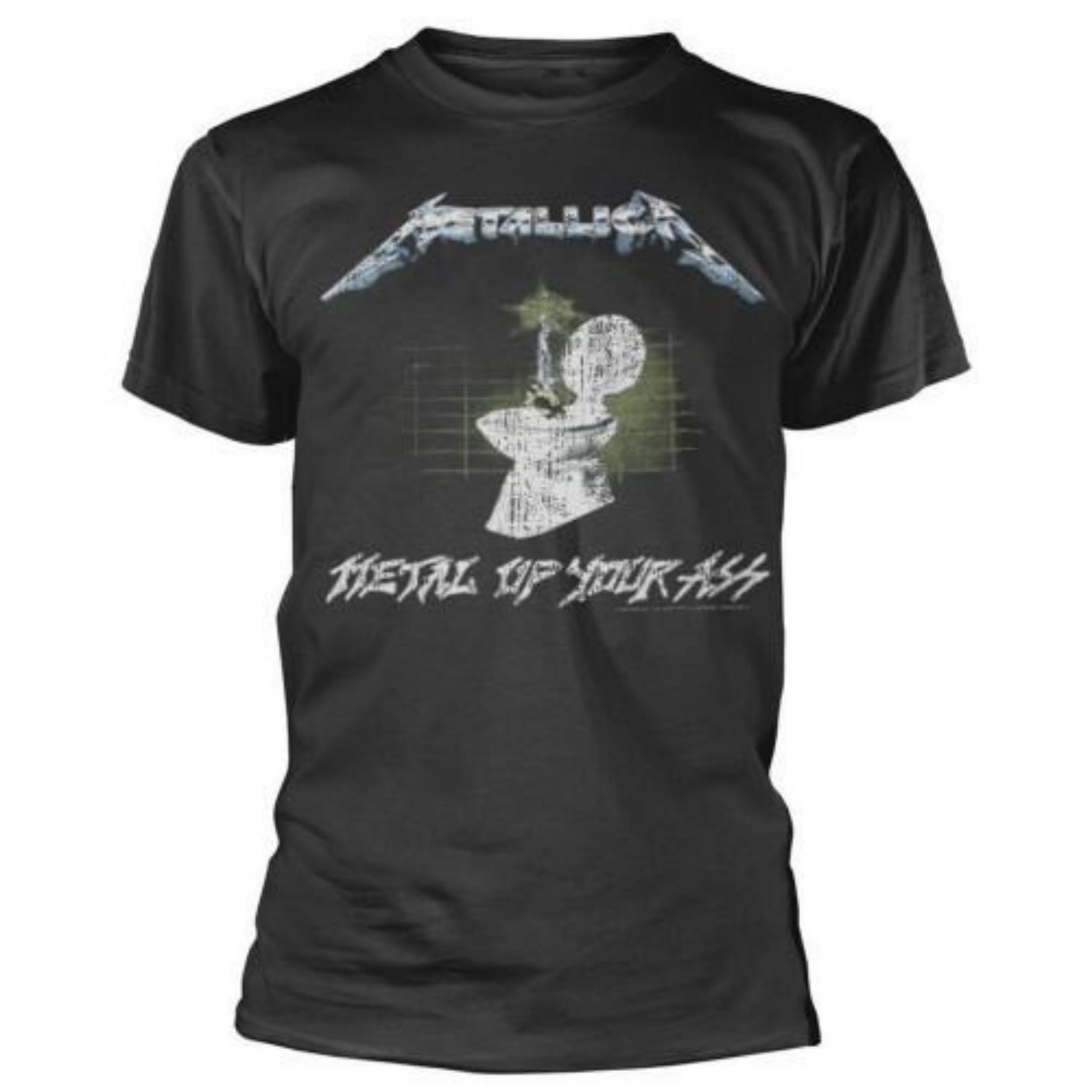 Metallica Unisex Adult Metal Up Your Ass T-Shirt S чёрный