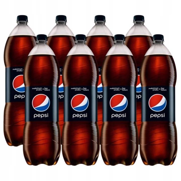 Pepsi max carbonated drink zero sugar