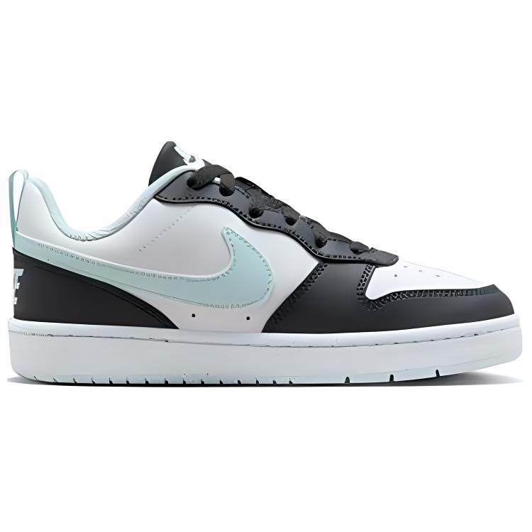 Nike Court Borough Low Recraft GS Antracitová Ledově modrá Dětské tenisky Černá Bílá HQ3258-060