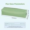 Large Capacity Pencil Case Solid Color Stationery Bag Stationery Pouch  Back To School Gift