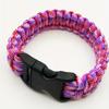 1pc Seven-core Umbrella Rope Bracelet, Creative Color Braided, Plastic Mosaic Material, Weave Main Material, Simple Style