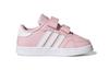 Adidas Neo Breaknet Low top Skateboard Shoes Pink White Infant And Toddler GZ7647