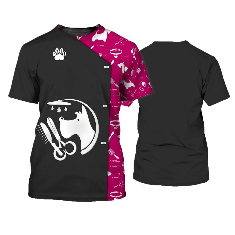 

Летняя мода цветные 3D принтованные повседневные свободные футболки с круглым вырезом и короткими рукавами мужские 6XL