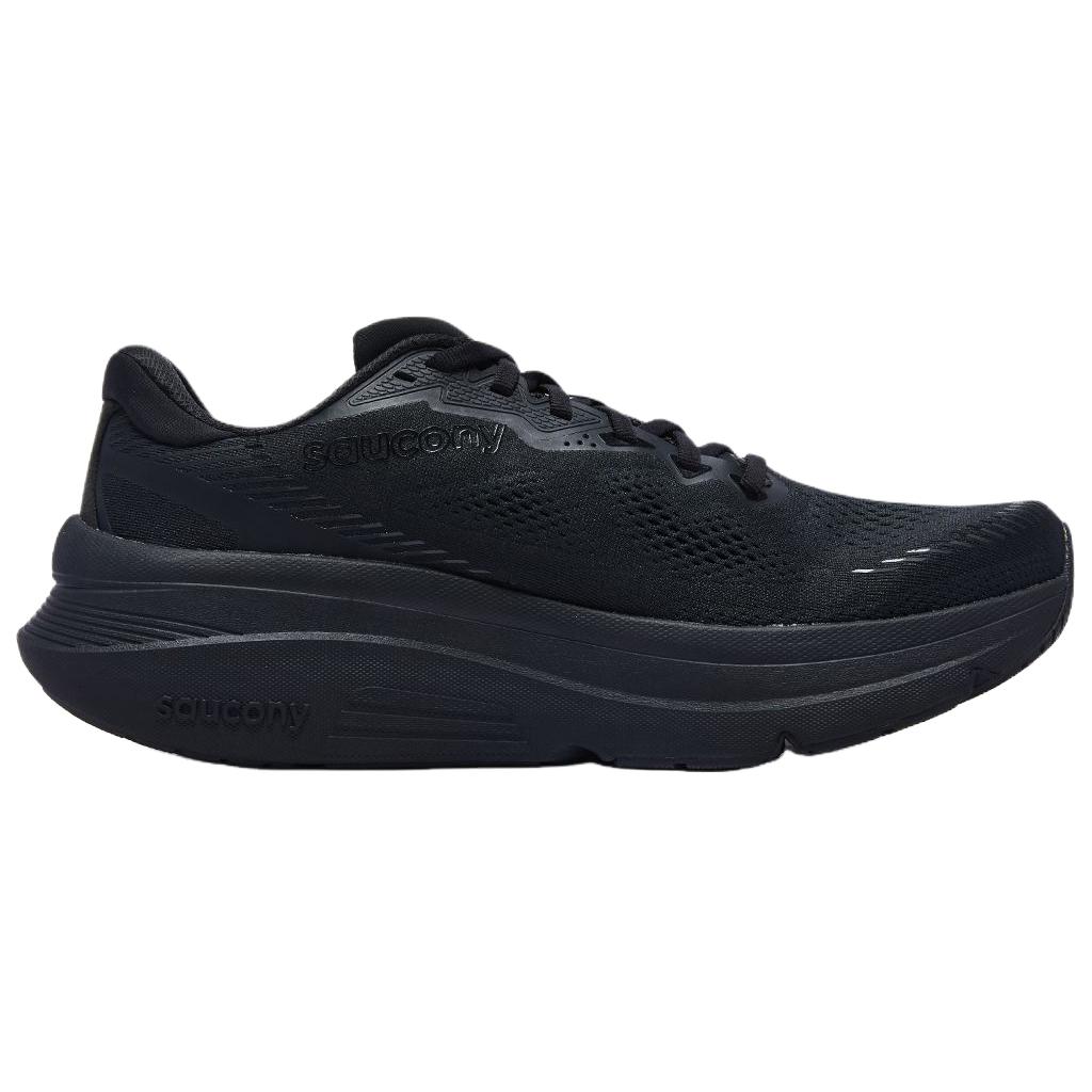 SAUCONY Scarpe da Ginnastica Uomo Guide 19 Versatili Comode alla Moda per Allenamento Pendolarismo Urbano Corsa Sneaker Nere S21058-101